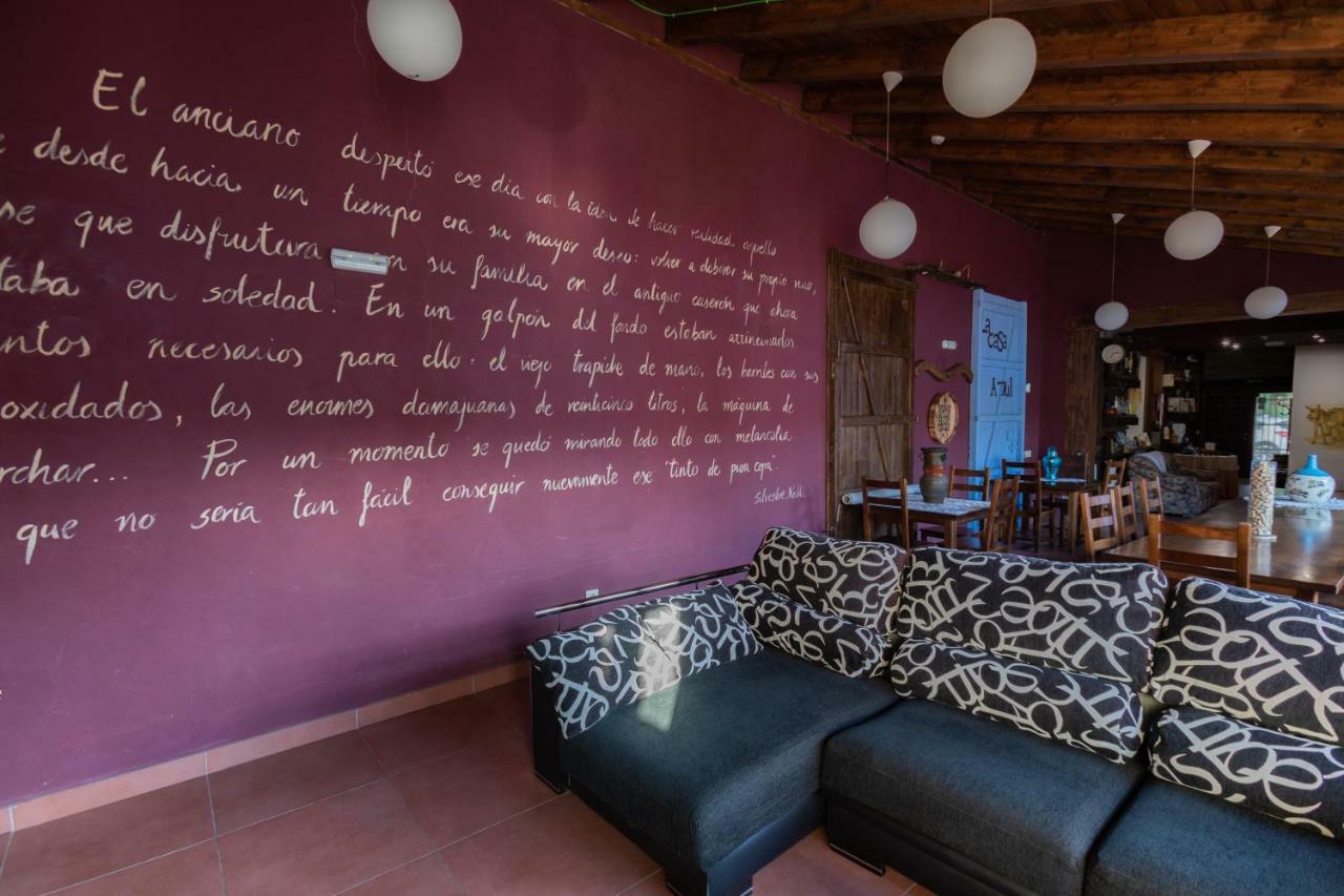 La Casa Azul Pensionat Alcanadre Exteriör bild